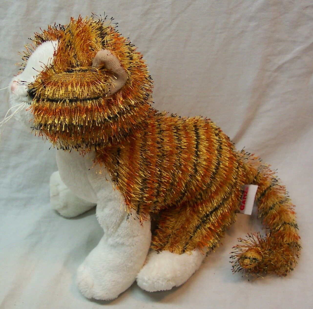 Ganz Webkinz STRIPED TABBY CAT 7" Plush Stuffed Animal Toy - Webkinz