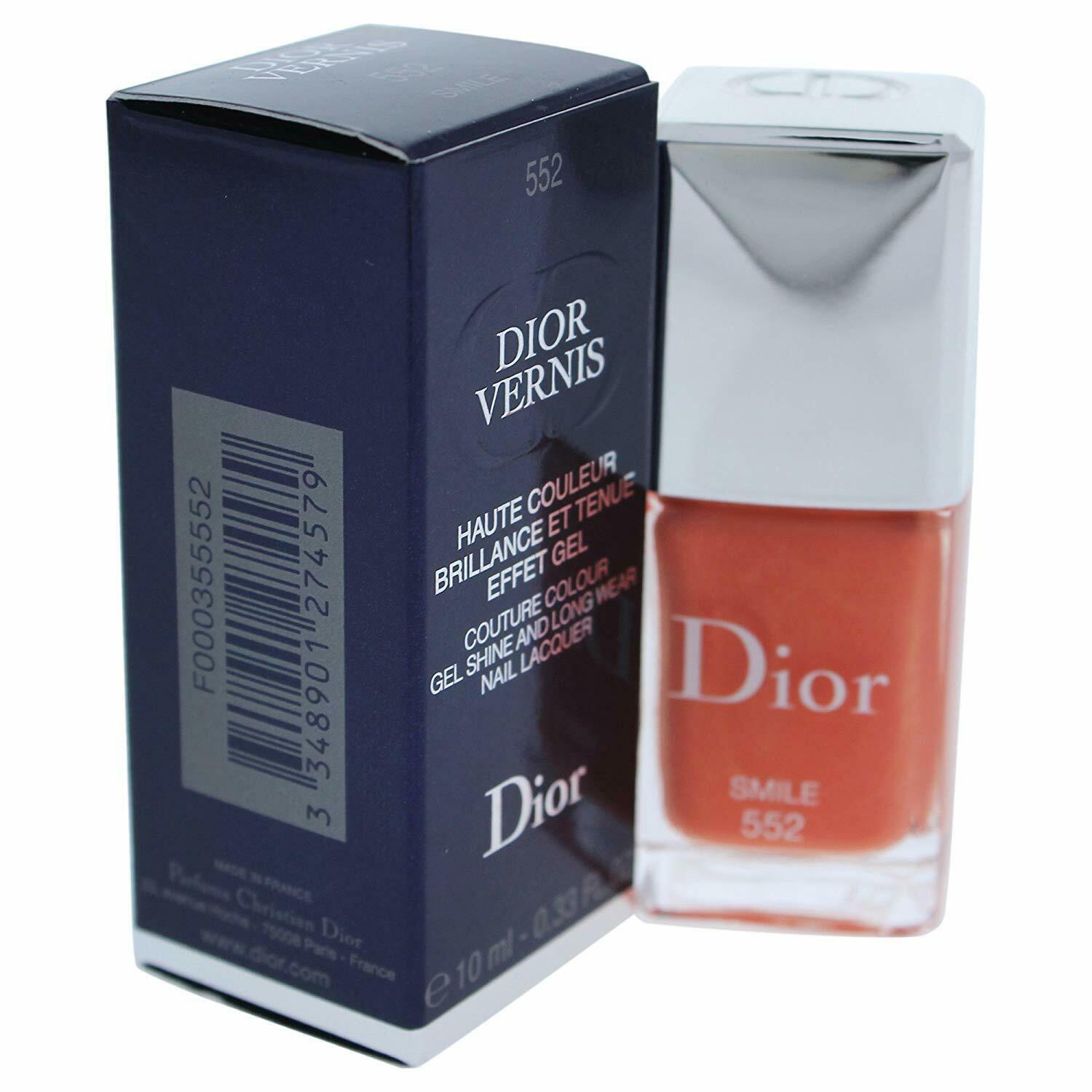 Christian Dior Vernis Nail Lacquer 3 oz/10 ml. New in Box 552 Smile
