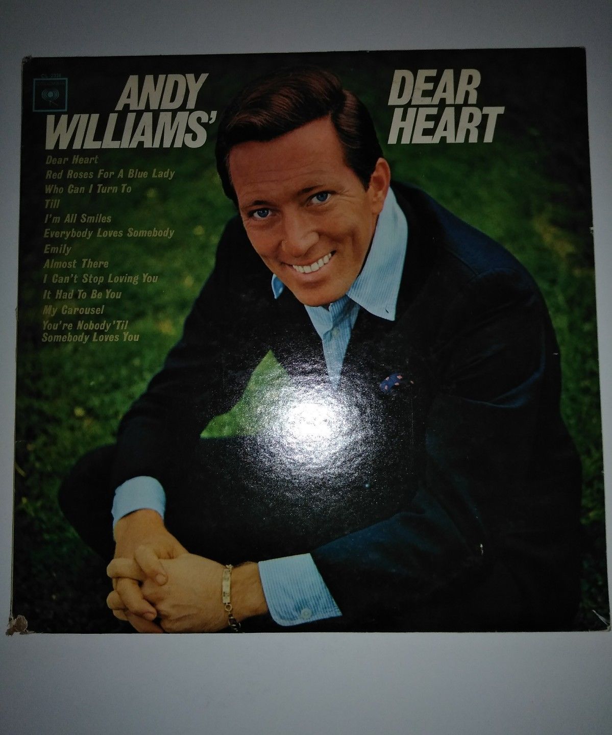 Andy Williams' Dear Heart LP Record - 1969 - Columbia - Records