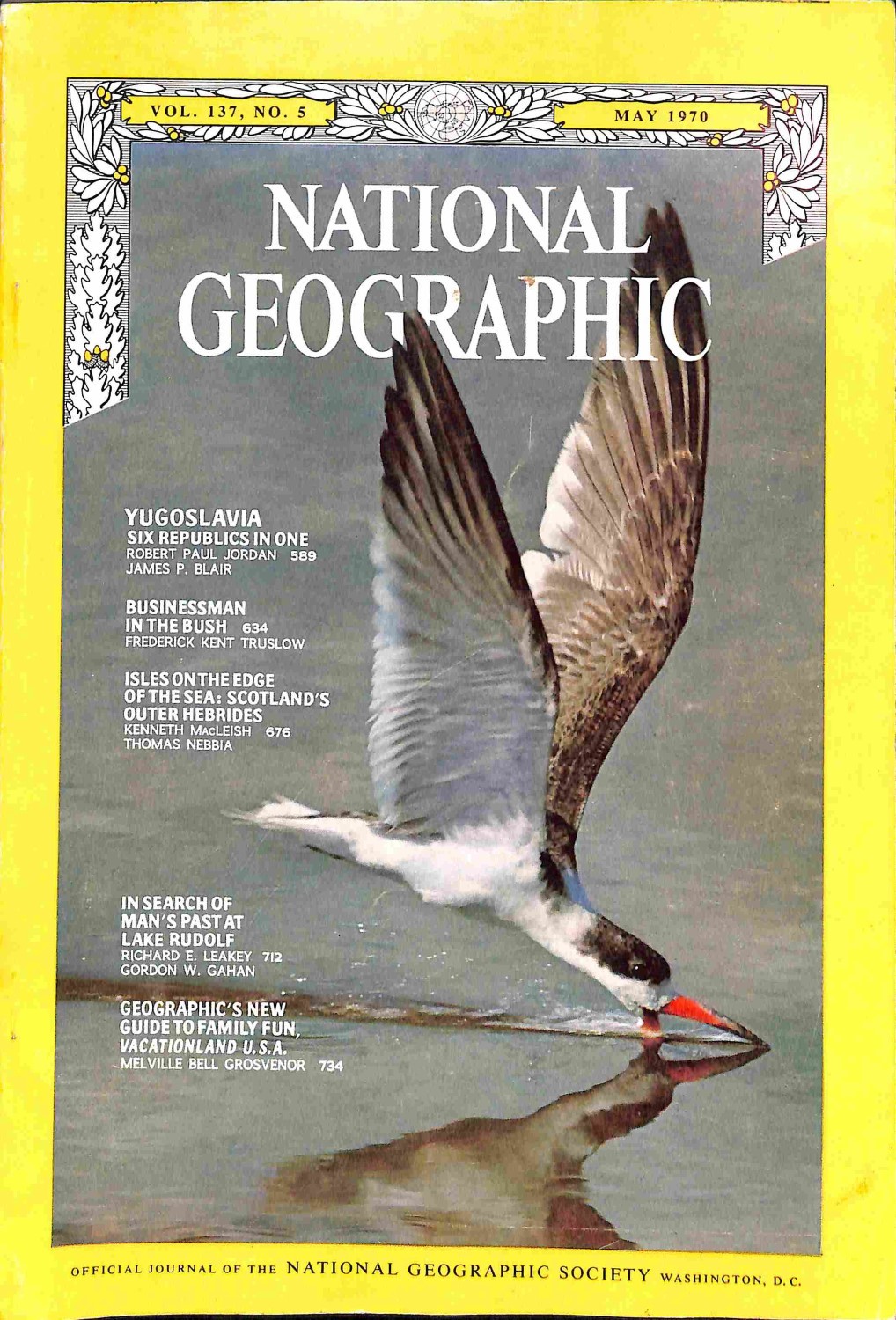 National Geographic, May 1970 Magazine Back Issues