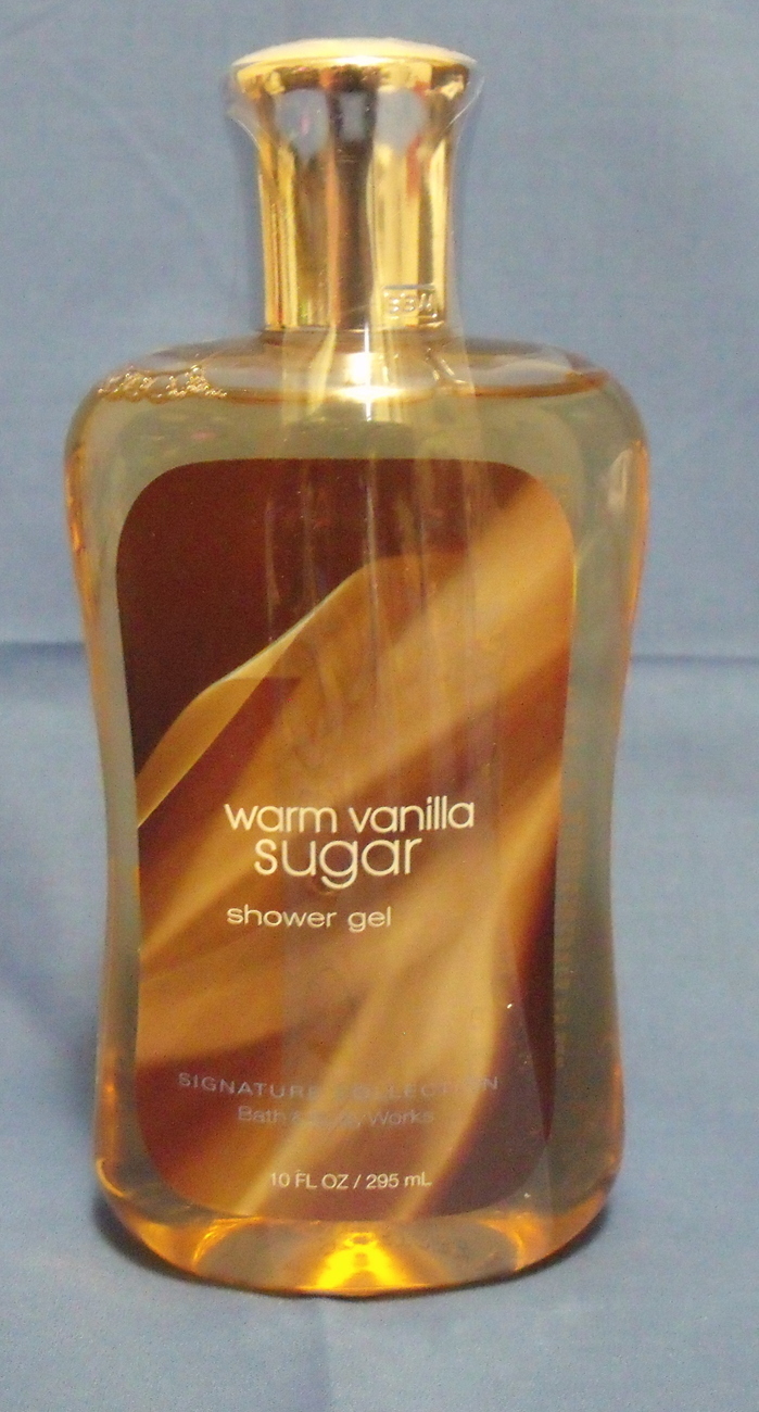 Bath and Body Works New Warm Vanilla Sugar Shower Gel 10 oz