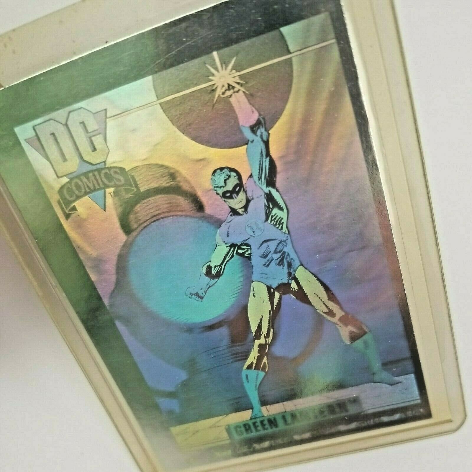 Primary image for GREEN LANTERN DCH5 Impel DC Comics Cosmic Hologram Trading Card Series 1 1992