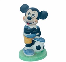 Mickey Mouse figurine vtg Walt disney japan disneyland world gift-ware s... - $27.67