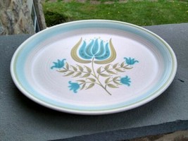 Mid Century Vintage Franciscan Earthenware Tulip Time 14" x 11.25" Oval  Platter - $19.99