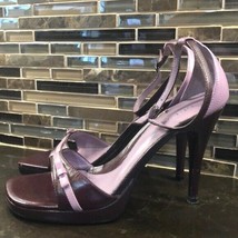Guess by Marciano mauve burgundy plum heels - $40.59