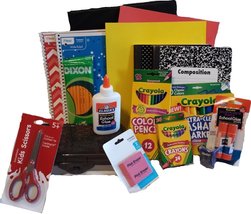 Back to school essentials scissors pencils notebooks supplies kit bundle k 8 4 thumb200