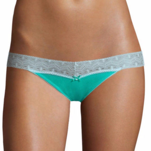 Flirtitude Women's Bikini Panties Size SMALL VLace Atlantis New Panties