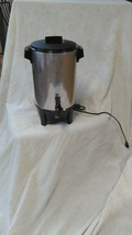 Vintage West Bend 12 to 30 cup Automatic Party Perk Coffee Percolator- #58030 - $52.95