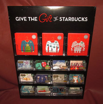 Give the Gift of Starbucks 2016 Holiday Gift Card Display w/ 146 Original Cards - $727.90