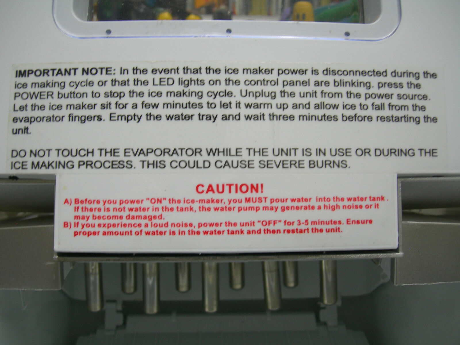 Emerson IM90T Silver Electric Portable Countertop Ice Maker Machine