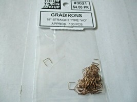 Tichy #293-3021 Grab Irons 18" Straight Type Approx. 100 Pieces HO Scale image 2