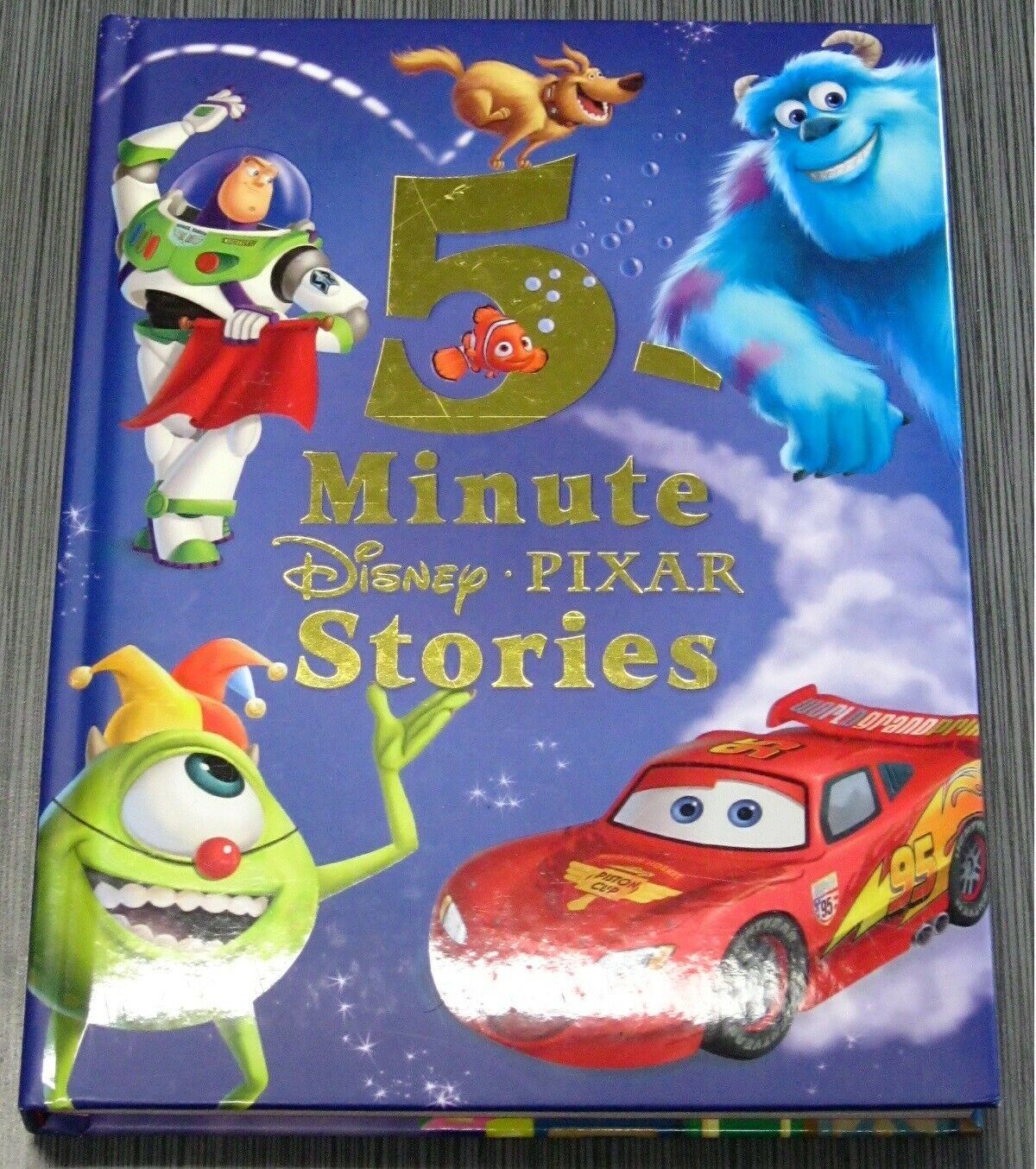 5 Minutes Disney Pixar Bedtime Stories Toy Story Cars Monster Inc Book Books 
