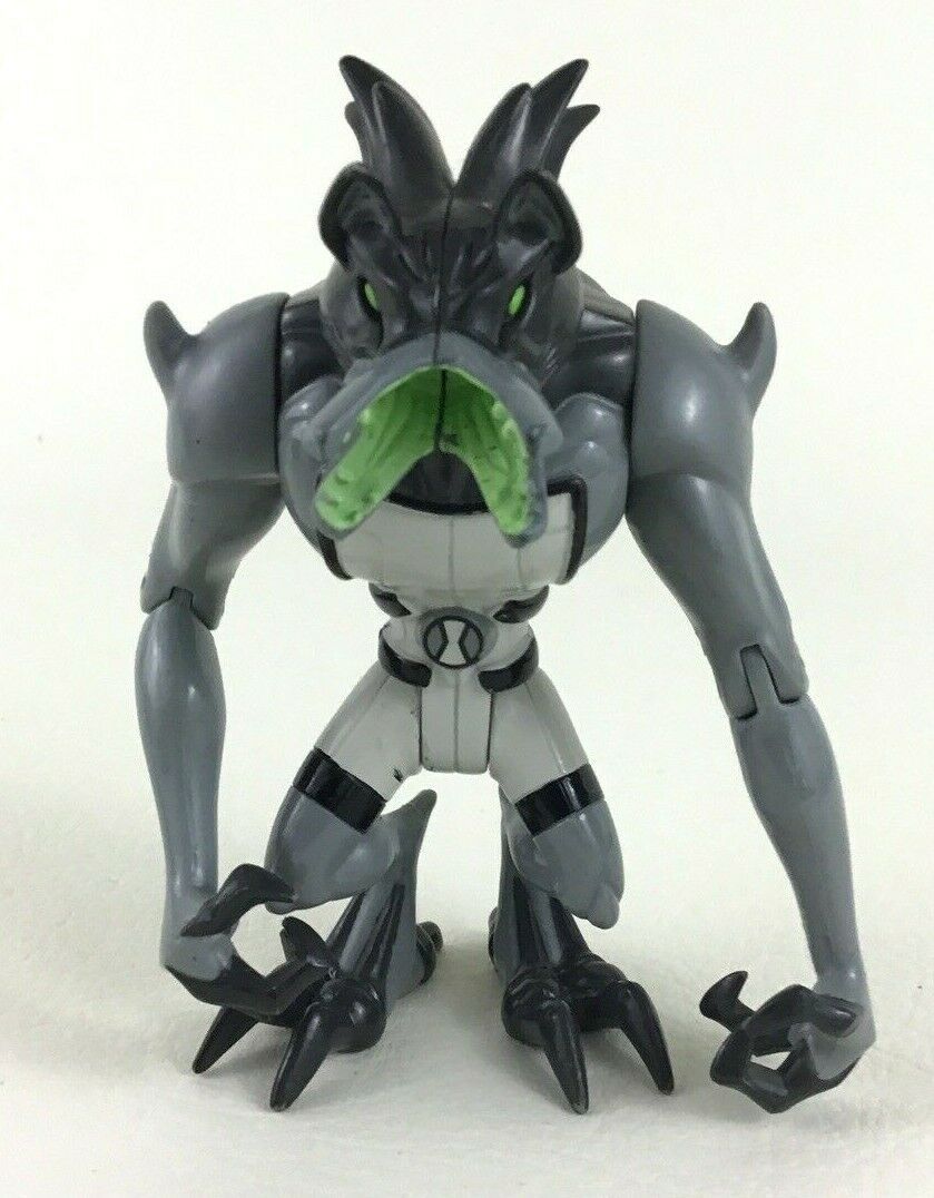 Ben 10 Benjamin Teenager Diamondhead Benwolf Toy Action Figures Bandai ...