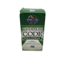 Garden of Life Vitamin Code Raw K-Complex 60 Veggie Caps Dairy-Free Exp. 08/2022 - $29.95
