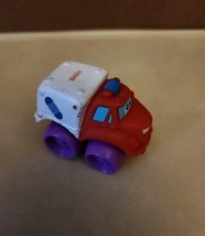 Tonka Lil Chuck Ambulance purple Truck Car Toy Topper 1.75” Tall 2008 Hasbro - $3.99