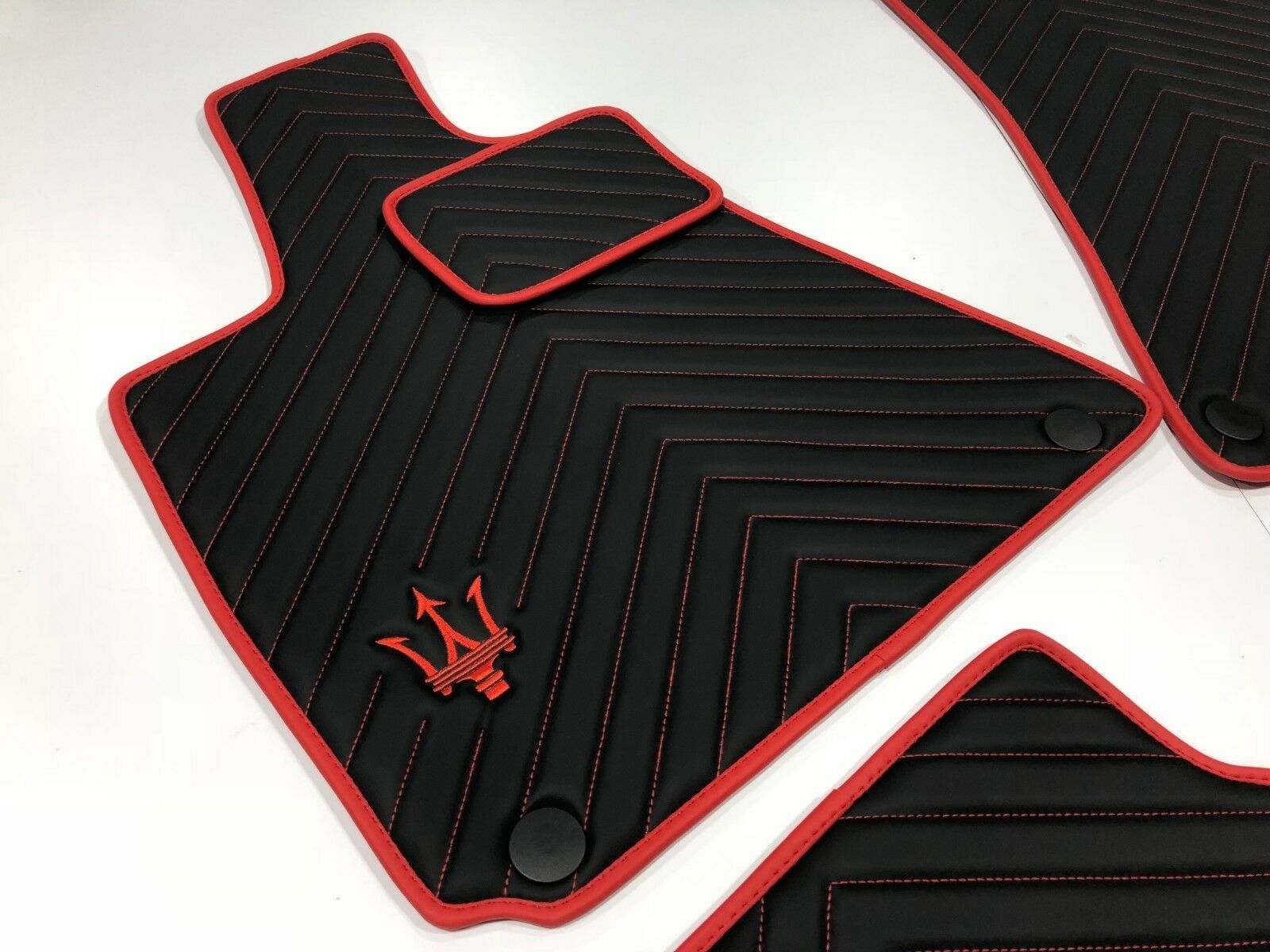 Maserati Quattroporte 4pcs Eco Leather Floor Mats Floor Mats & Carpets