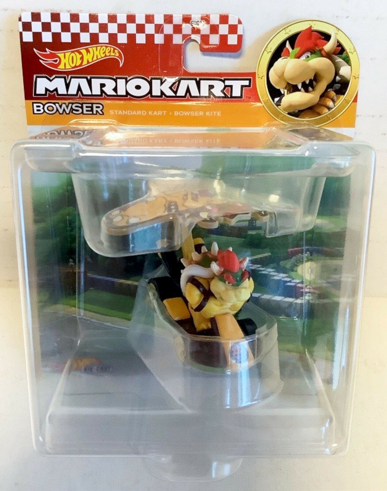 New Mattel Gvd33 Hot Wheels Mario Kart Bowser Standard Kart Bowser Kite 164 Contemporary 7454