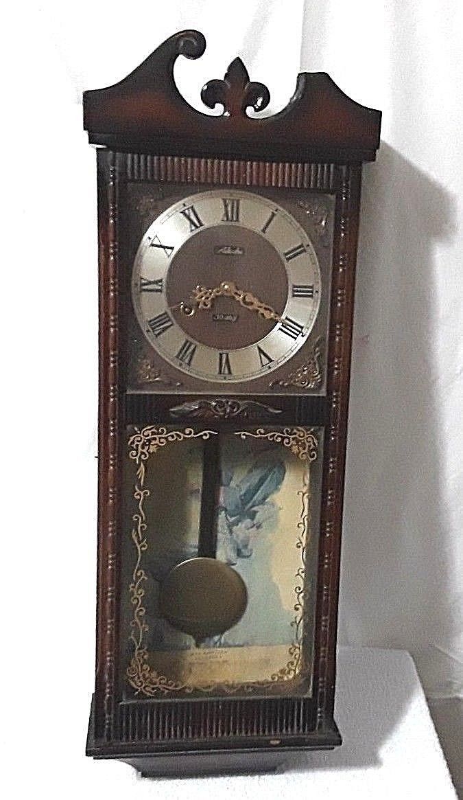 Aikosha Vintage 30 Day Clock for Parts or Repair Wall