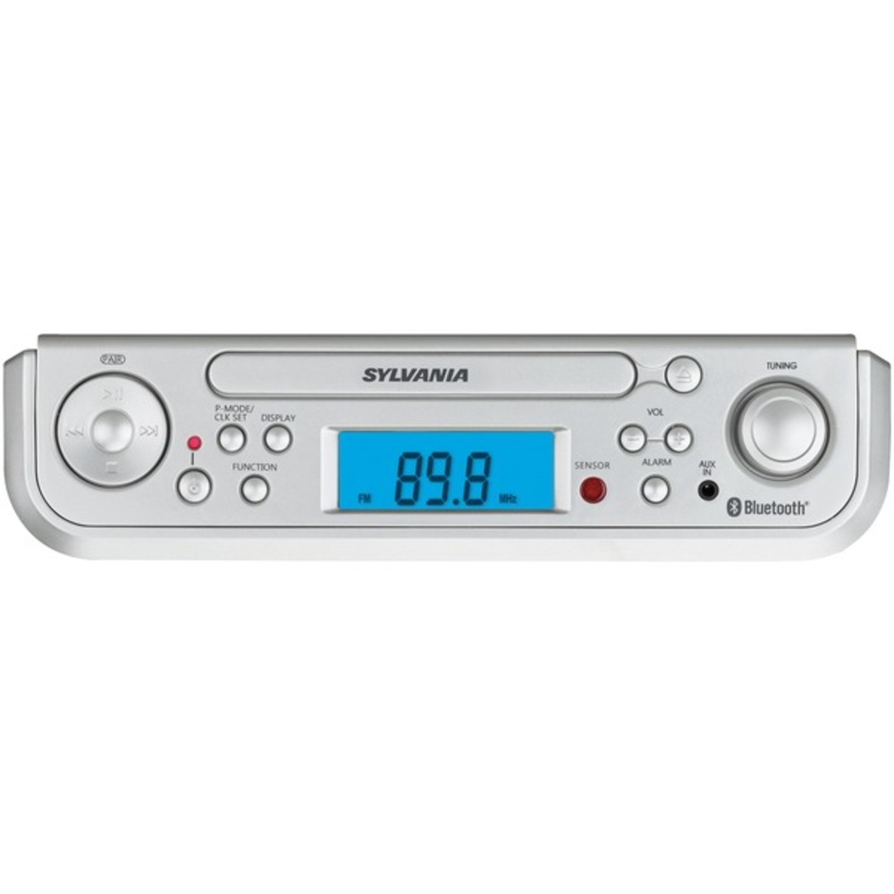 SYLVANIA SKCR2713 Bluetooth CD Clock Radio Alarm Clocks