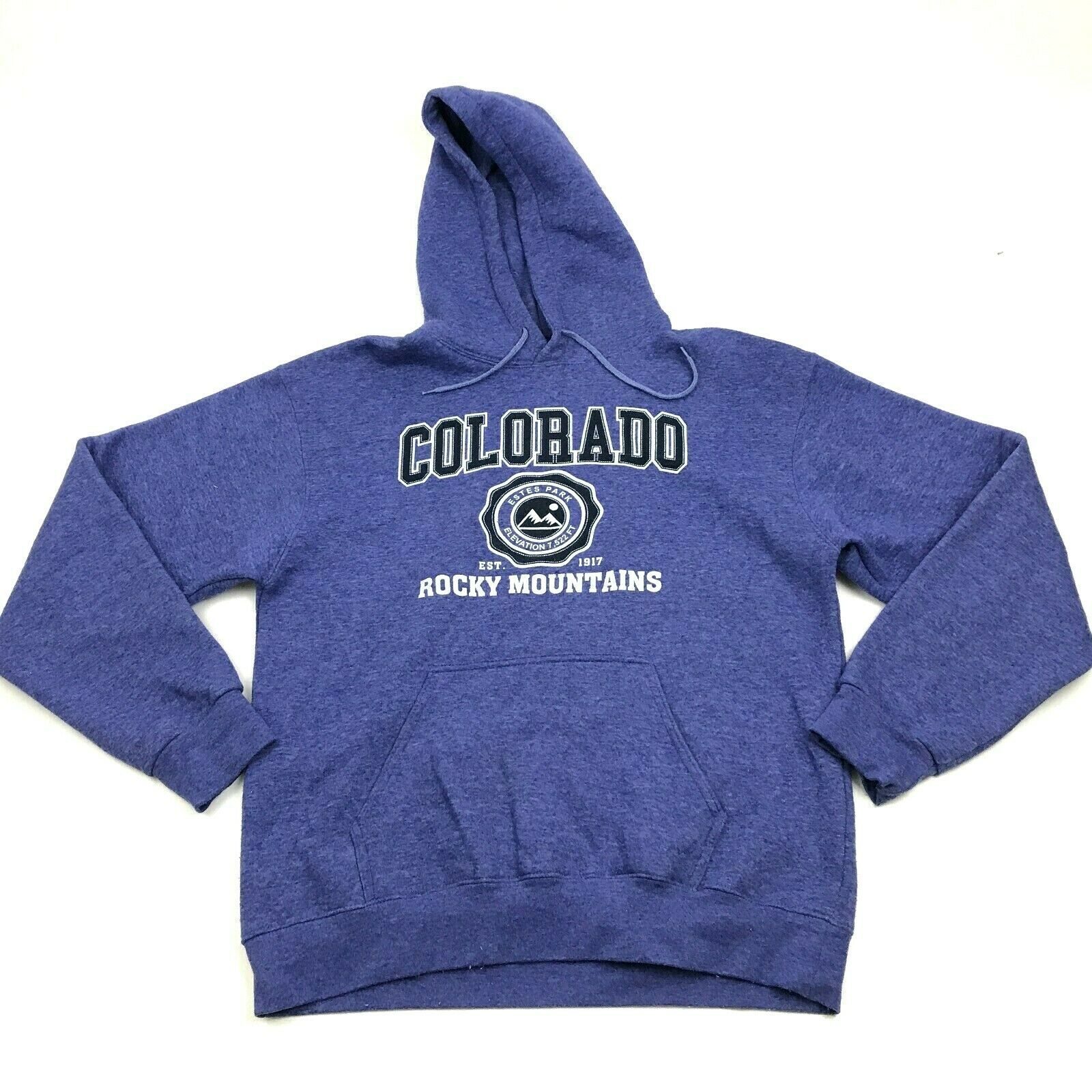 NEW Colorado Rocky Mountains Hoodie Sweatshirt Size Med Purple Pullover
