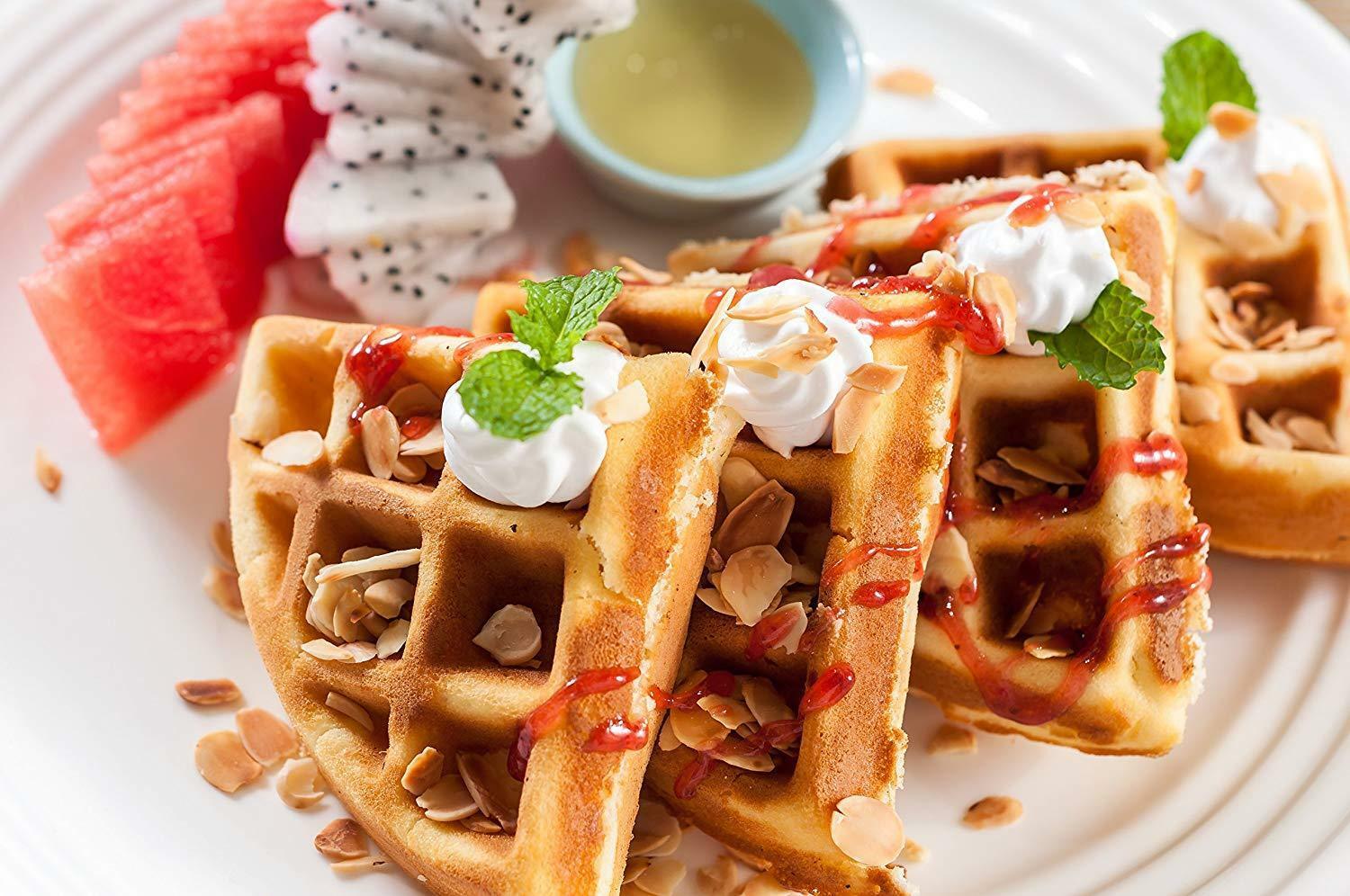 Luxury Belgian Style Waffle Mix 1kg Bag Waffle Mixture for Belgian