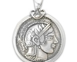 0025 athena owl silver coin pendant culturetaste 8 thumb155 crop