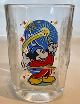 McDonald&#39;s Disney Millenium EPCOT Glass Vintage 2000 ~ Mickey Wizard Gra... - $9.94