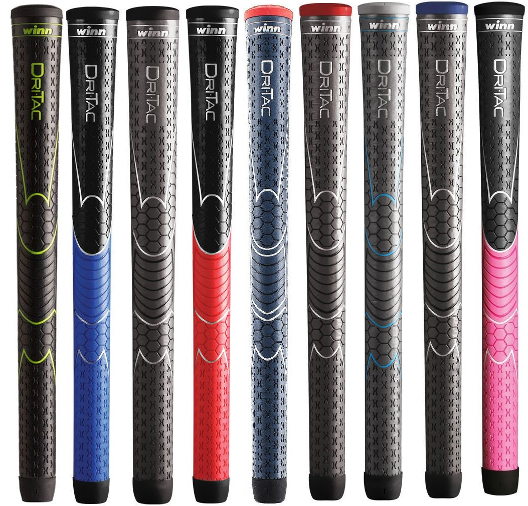 Winn DriTac Golf Grips, All Sizes and Colors Available Grips