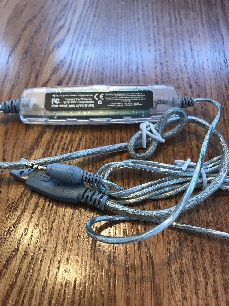 Texas Instruments TI Graph Link USB Cable Graphing Calculator Adapter