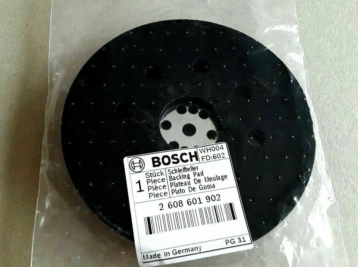 GENUINE BOSCH Sanding Pad 125mm Plate PEX 125 A1, PEX 12 A / AE, PEX