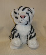Build A Bear Workshop Retired White Tiger Plush Stuffed Animal 13&quot; Seate... - $19.79