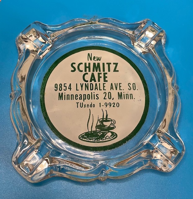 Primary image for Schmitz Cafe Bloomington, Minnesota Vintage Ashtray