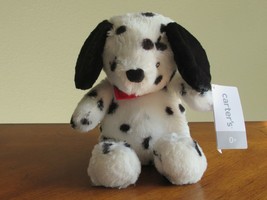 NWT Carters Plush Toy Stuffed Animal Dog Puppy 9.5" Lovey Dalmatian Dalmation - $21.99