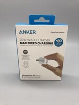Anker - Powerport PD Nano 20W USB-C Wall Charger for all Apple Samsung Max Speed - $12.38
