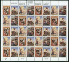 Classic Books Complete Sheet of Forty 29 Cent Postage Stamps Scott 2785-88 - $14.95