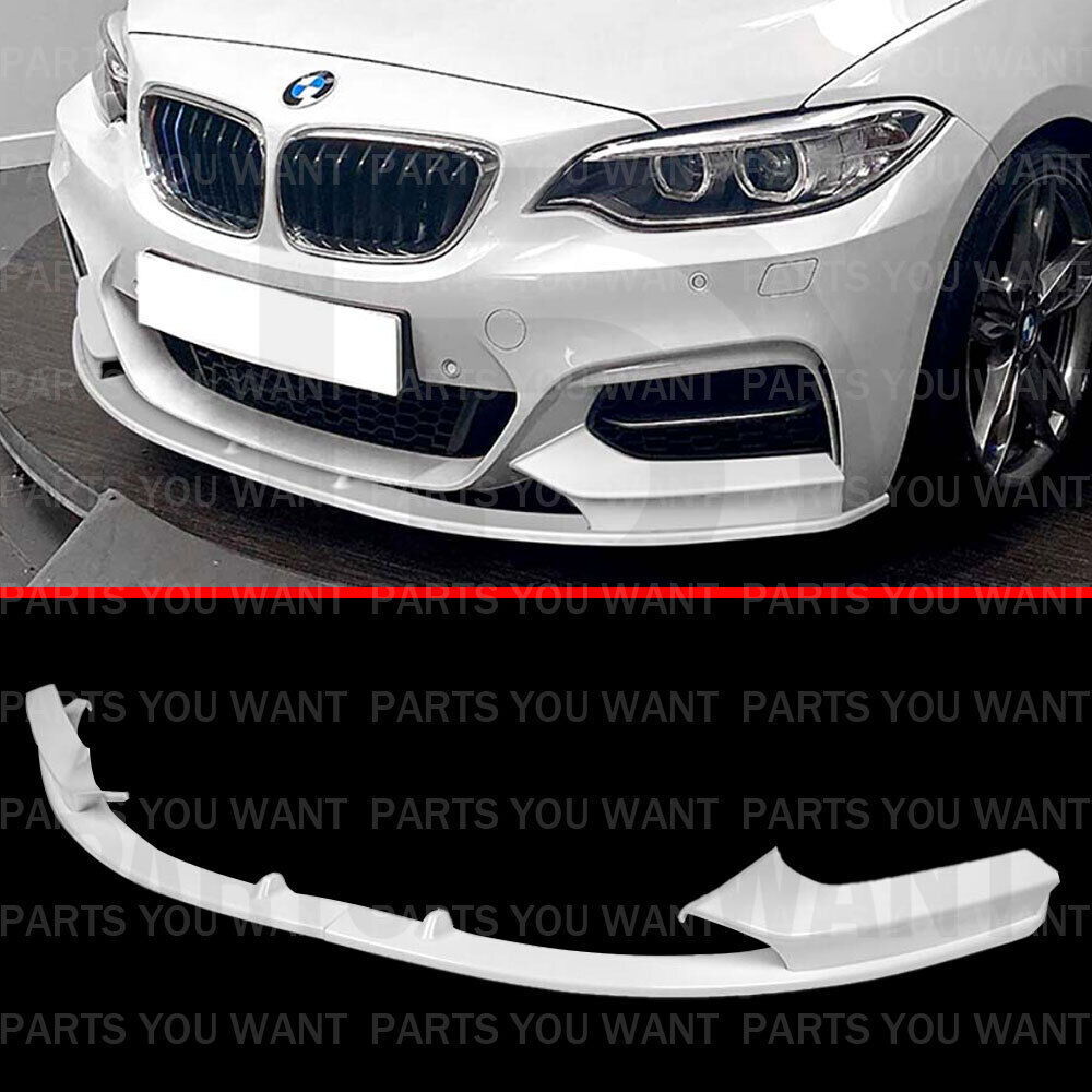 For BMW 2014-2021 M240i 230i 220i [Gloss White M-Sport] Front Bumper ...