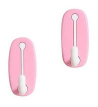 2-Pack Strong Adhesive Wall Hooks Kitchen Bathroom Creative Hooks Rectan... - $16.43