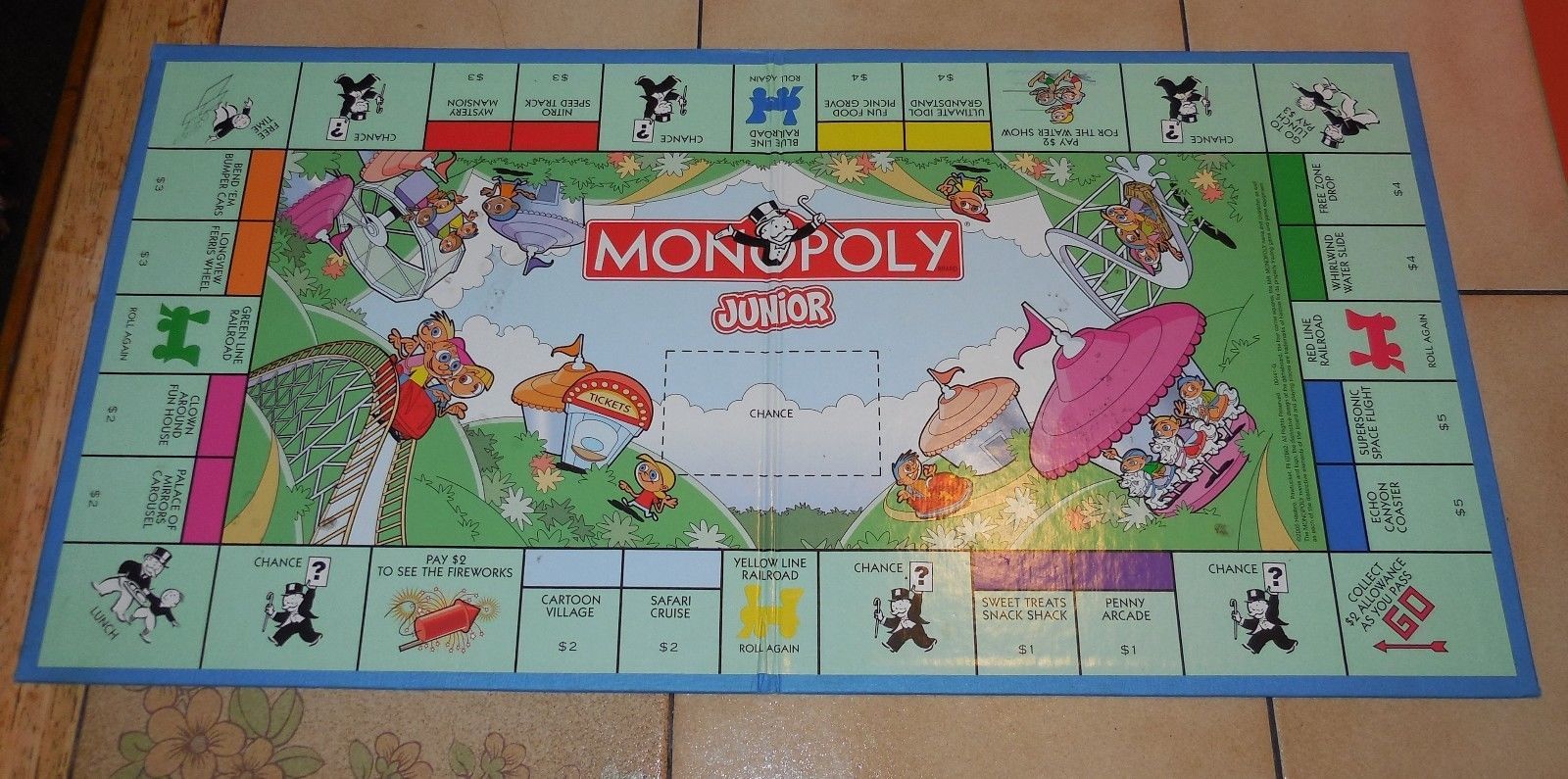 junior monopoly board template junior monopoly board template