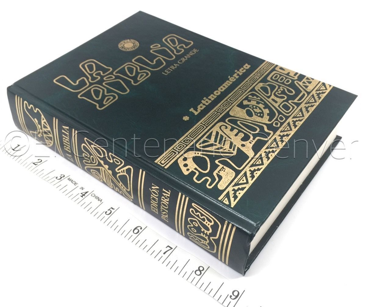 Biblia Latinoamerica Pasta Dura Letra Grande And 36 Similar
