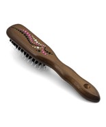 Mont Bleu Hair Brush HBMB-18.2 created with Swarovski® Crystals &quot;Wave Fu... - $23.87