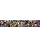 Super Smash Bros Ultimate Poster Video Game FULL Smash Mural Art Print 32x180" - $19.90 - $39.90