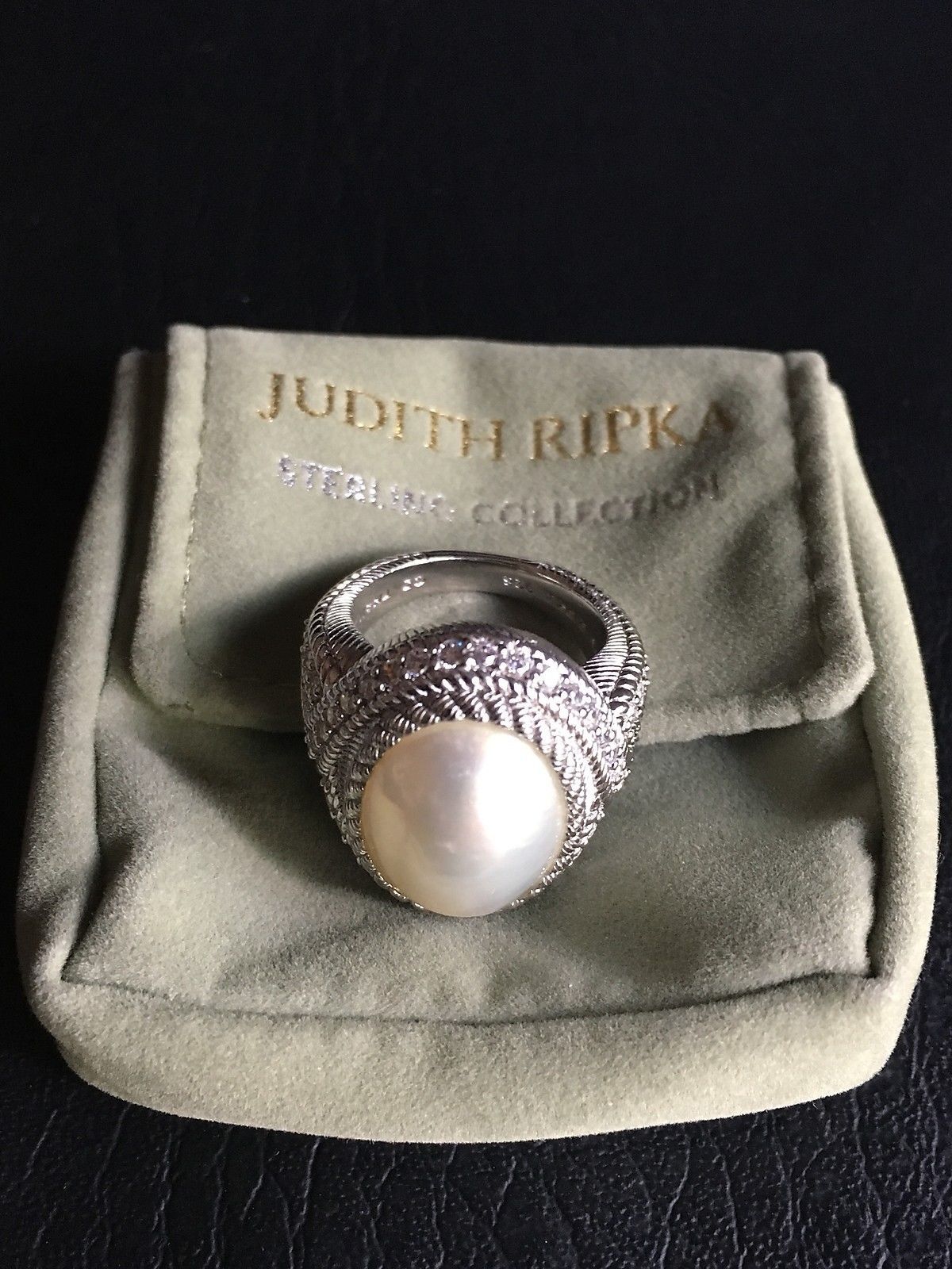 judith ripka pearl ring