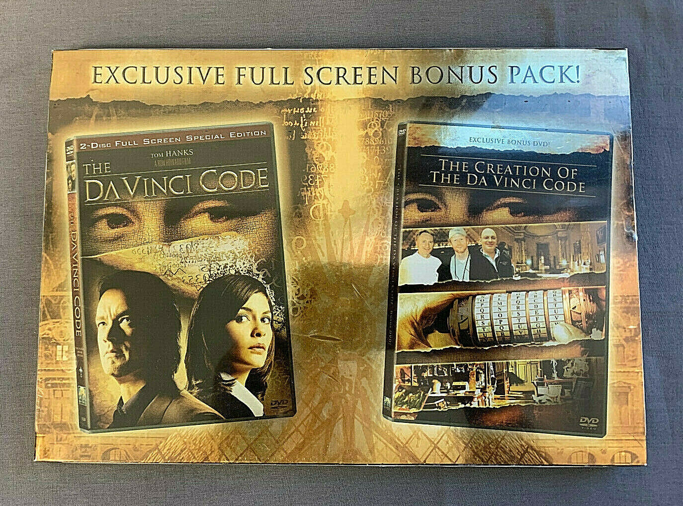 The DaVinci Code - DVD Exclusive Full screen Bonus Pack - Tom Hanks ...