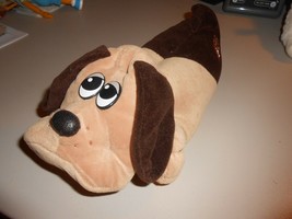 1986 Lovable Huggable 13" Brown Pound Puppy Plush from Tonka! - $9.90