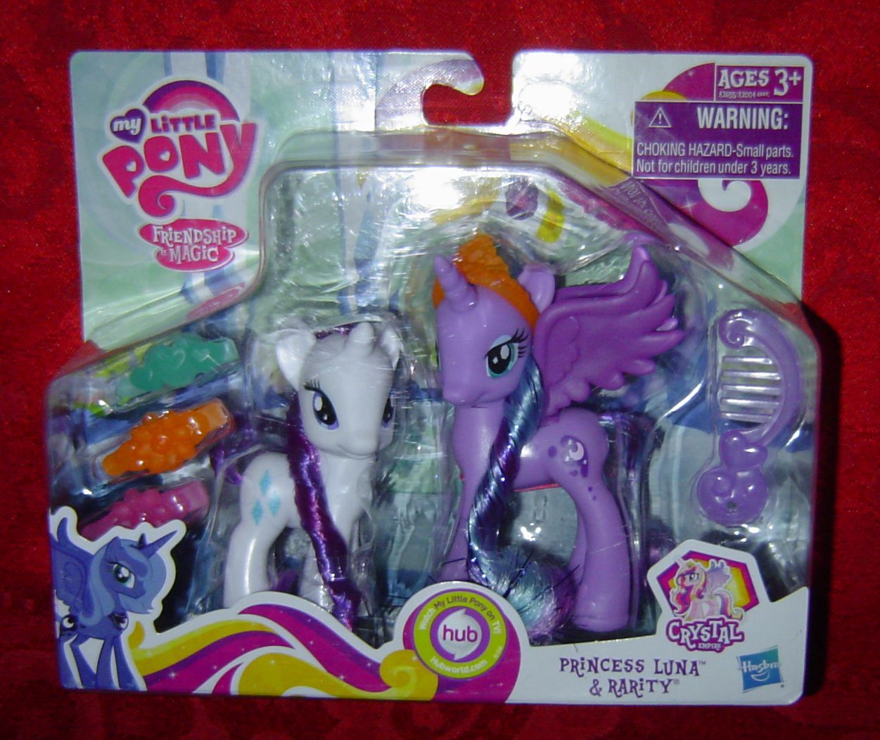 My Little Pony G4 Princess Luna and Rarity Hub FiM - 1990-Now