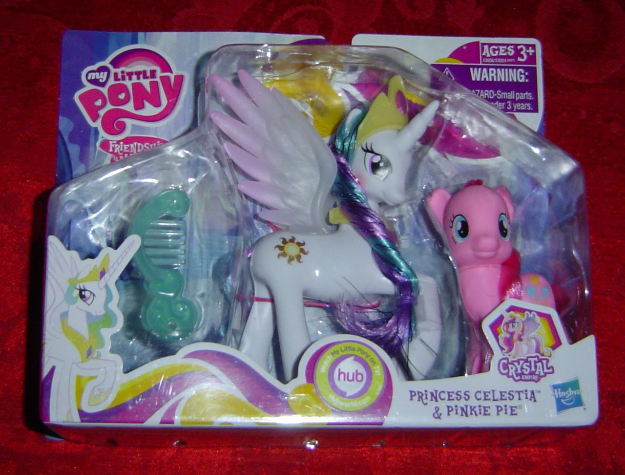 My Little Pony G4 Princess Celestia and Pinkie Pie Hub FiM Friendship ...