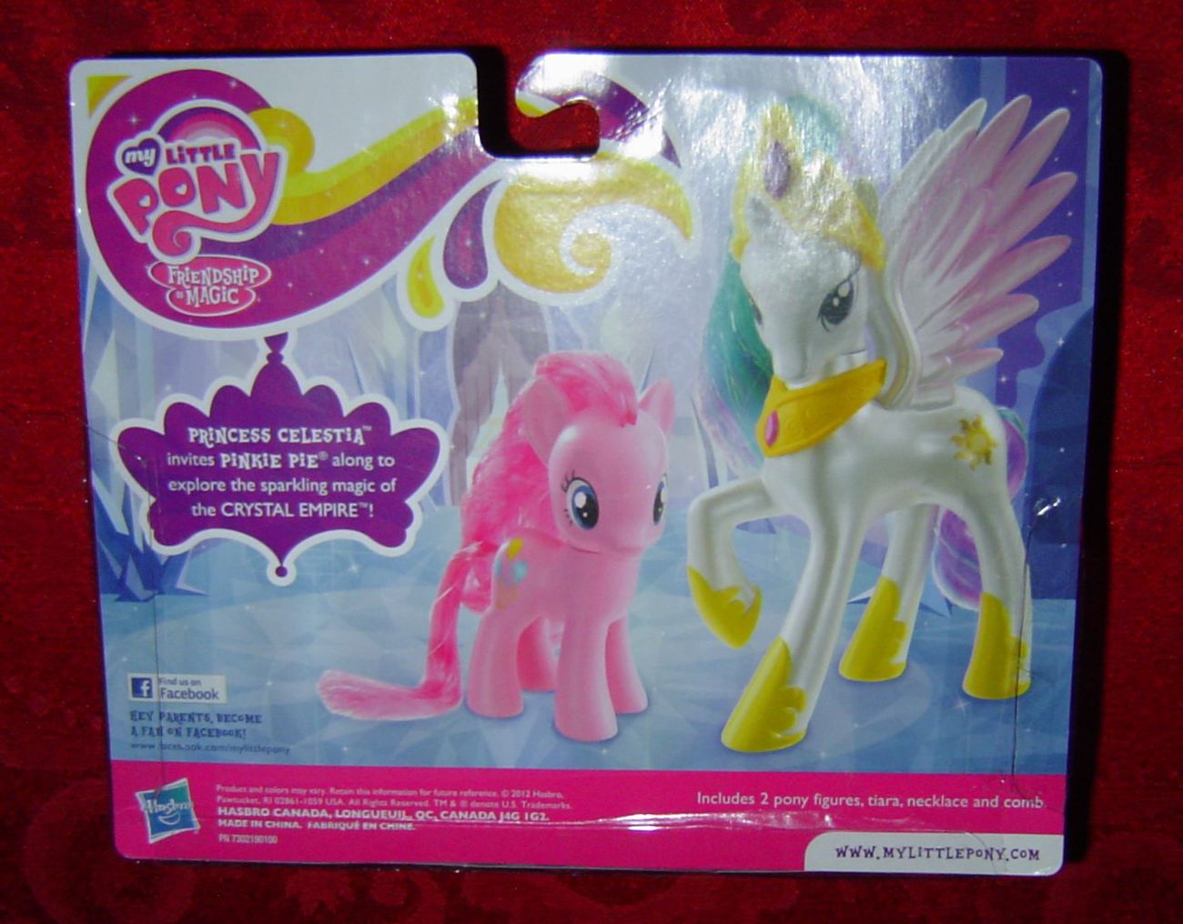 My Little Pony G4 Princess Celestia and Pinkie Pie Hub FiM Friendship ...