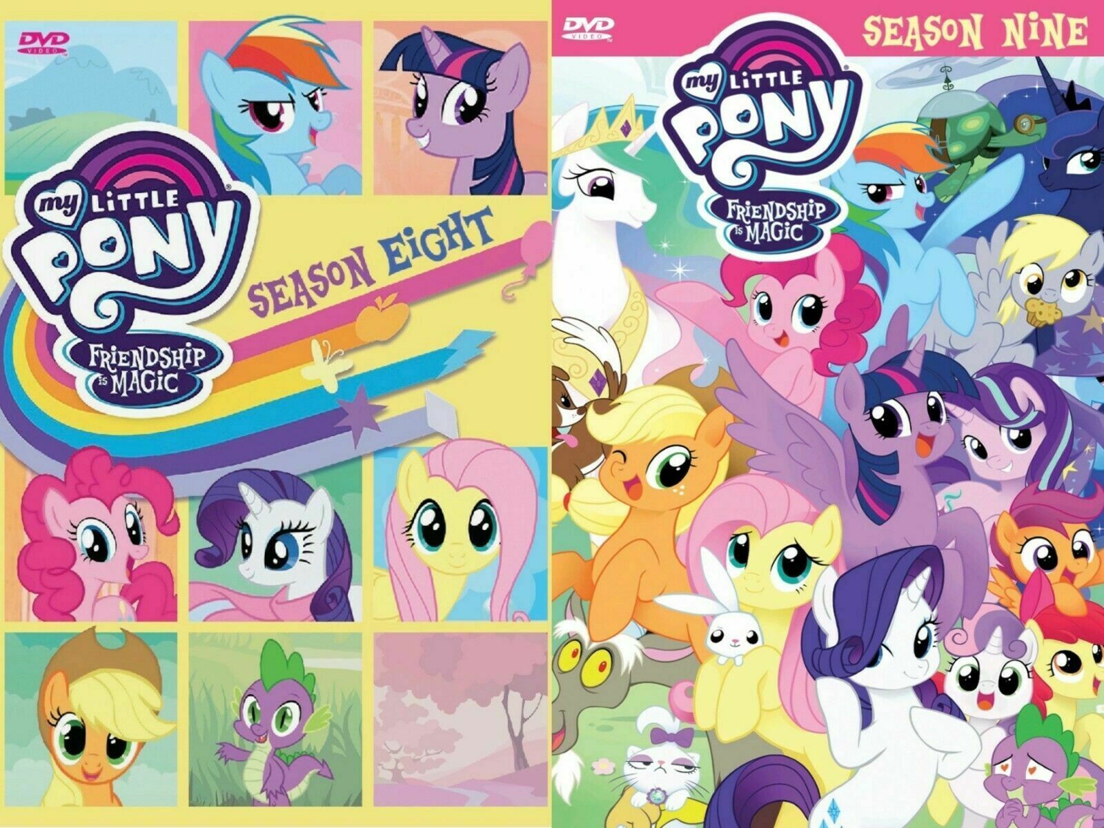 My Little Pony: Friendship Is Magic (Season 8 & 9) Set All Region Brand ...