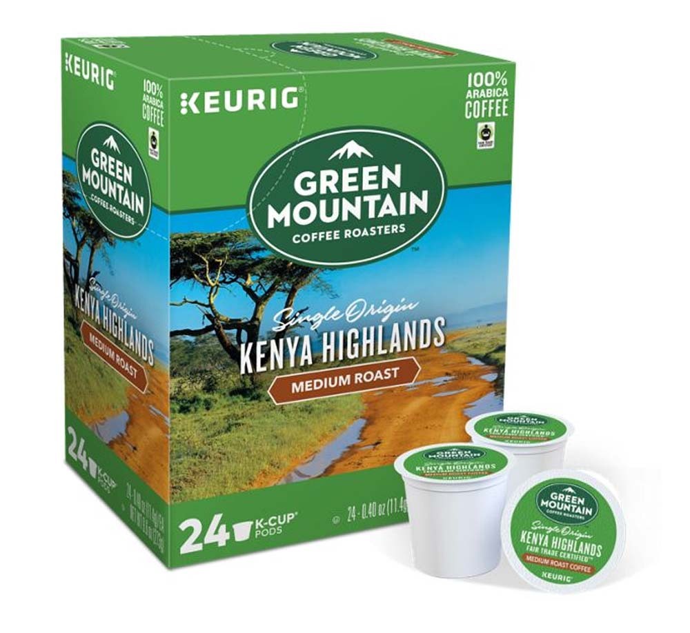 Green Mountain Coffee KCups 24 Count Capsules Pods Fresh For KEURIG All Flavors Coffee Pods