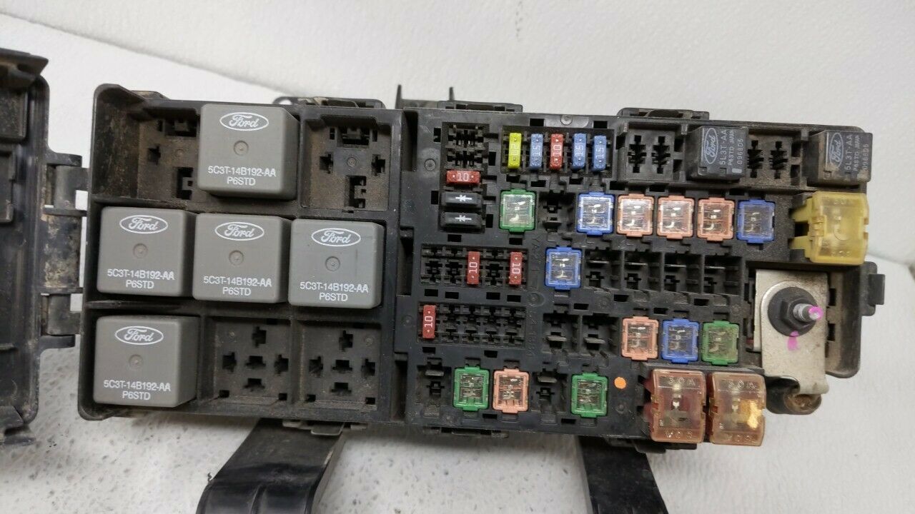 2010 2012 Ford Fusion Fusebox Fuse Box Relay Module 106265 Switches Controls